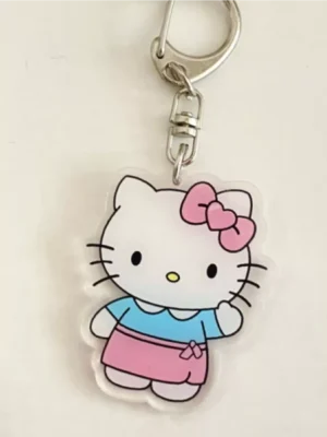 Hello Kitty Acrylic Keychain